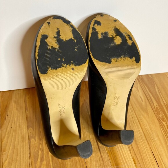 Franco Sarto Peep Toe Heels 8.5 - Picture 5 of 7